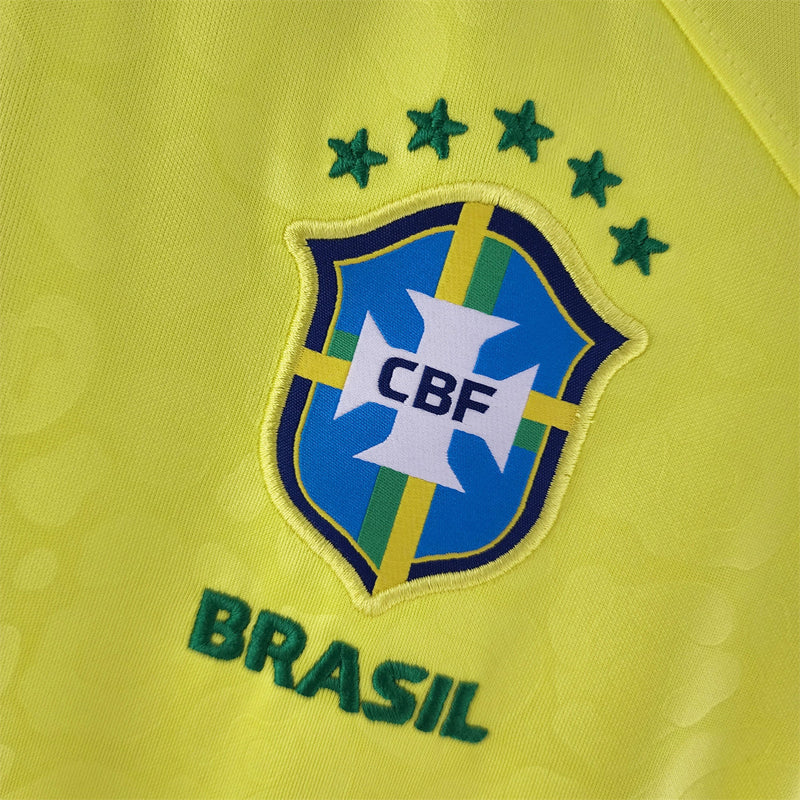 CAMISOLA BRASIL I COPA DO MUNDO 2022 - Mulher