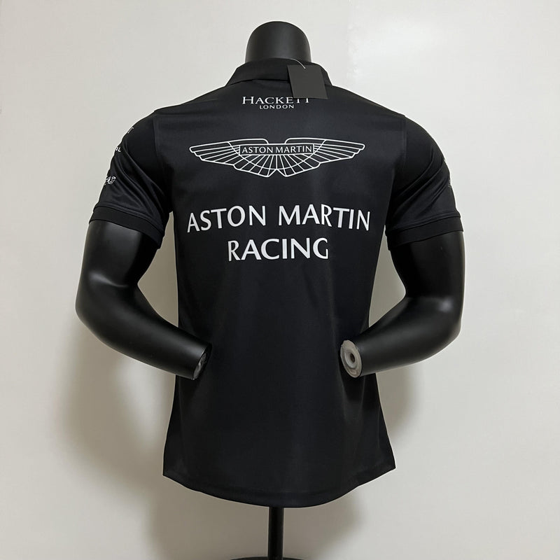 CAMISOLA F1 Aston Martin 2023 - Black POLO