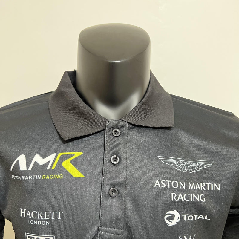 CAMISOLA F1 Aston Martin 2023 - Black POLO