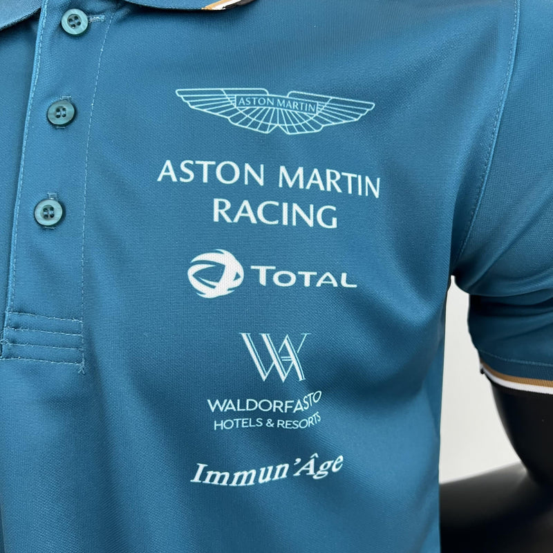 CAMISOLA F1 Aston Martin 2023 - Green POLO