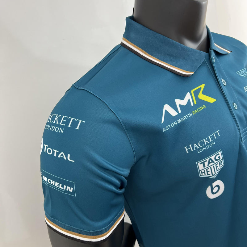 CAMISOLA F1 Aston Martin 2023 - Green POLO