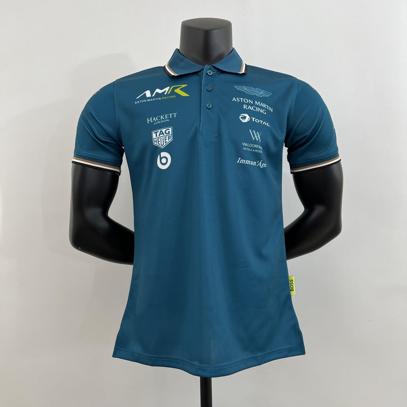 CAMISOLA F1 Aston Martin 2023 - Green POLO