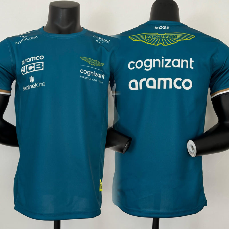 CAMISOLA F1 Aston Martin 2023 - Green t shirt