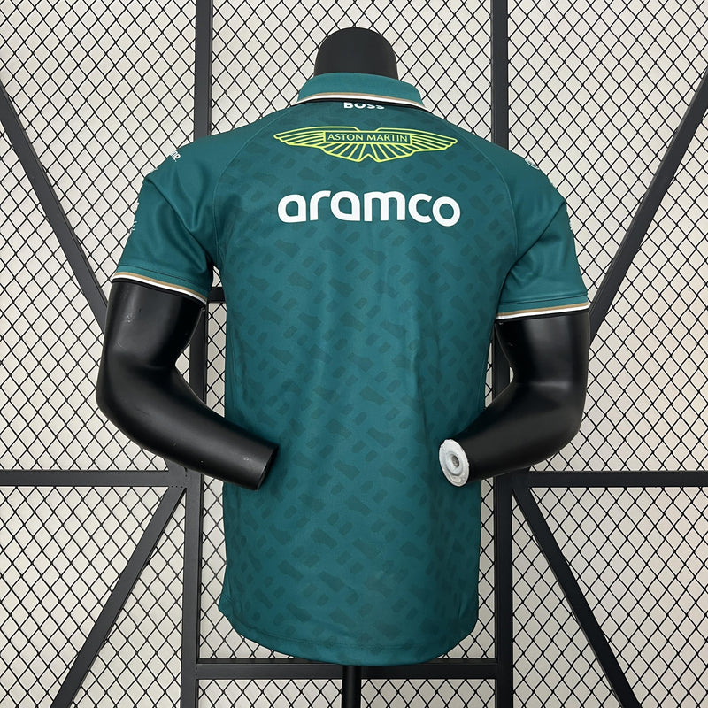 CAMISOLA F1 Aston Martin 2024 F1 - Green POLO