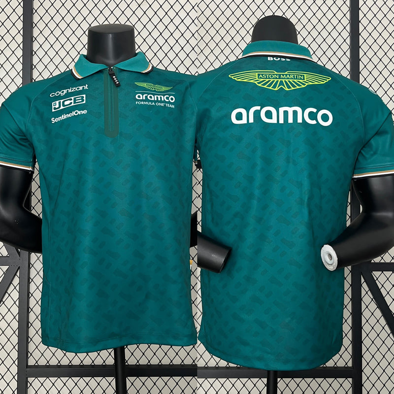 CAMISOLA F1 Aston Martin 2024 F1 - Green POLO