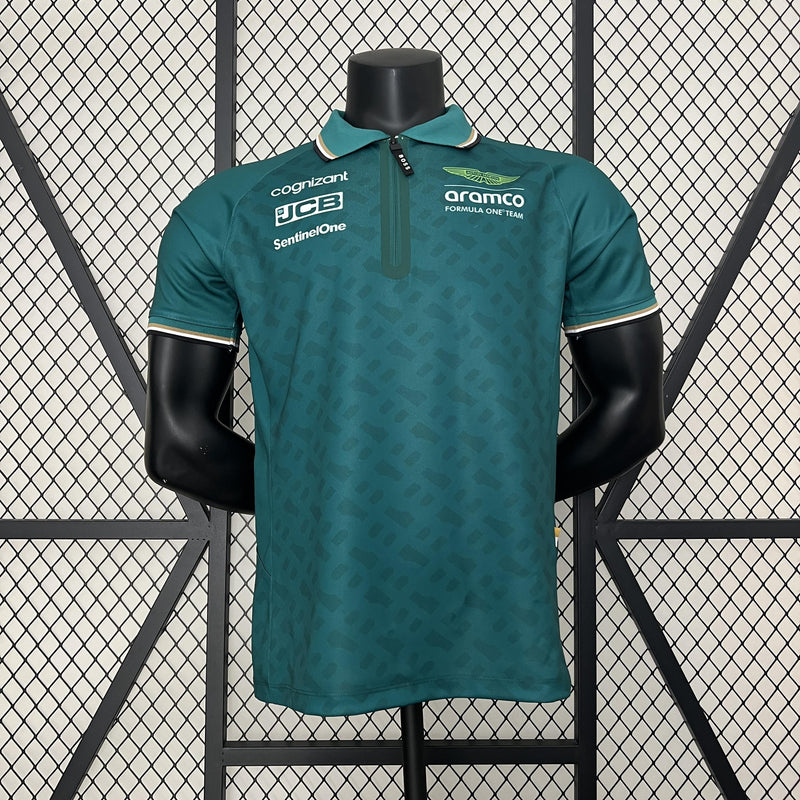 CAMISOLA F1 Aston Martin 2024 F1 - Green POLO