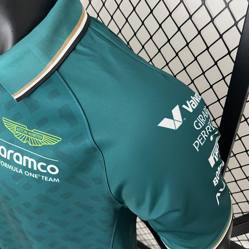 CAMISOLA F1 Aston Martin 2024 F1 - Green POLO