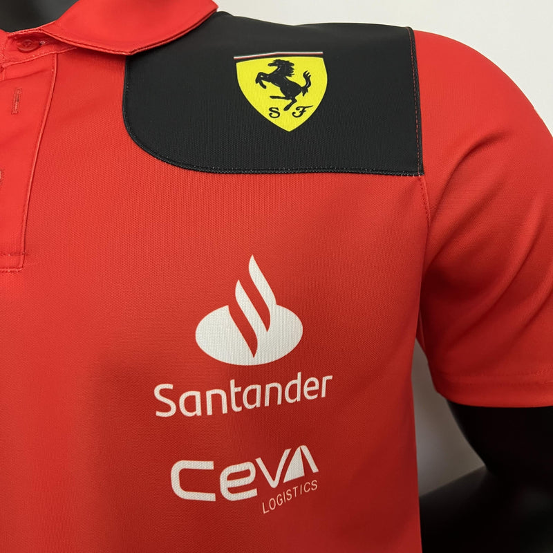 CAMISOLA F1 Ferrari 2023 red T shirt - POLO