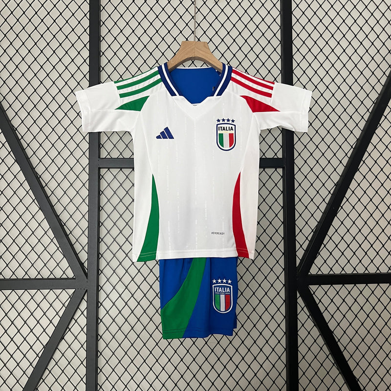 CAMISOLA ITALIA II EURO 2024 CONJUNTO INFANTIL